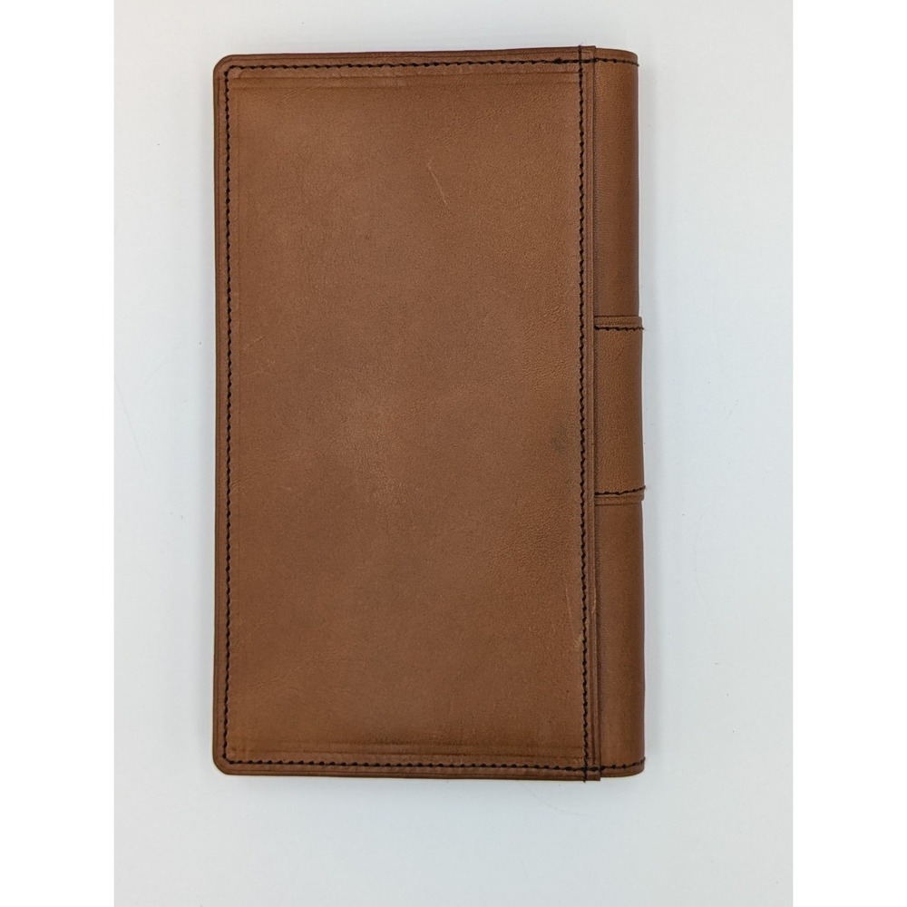 Avancorpi Puccini Attilio Wallet Tan Italian Leather Long Continental Cognac EUC - Picture 3 of 12